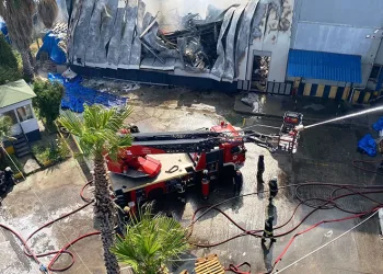 Samsun’daki fabrika yangını kontrol altına alındı