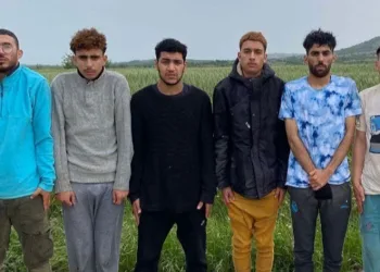 Bulgaristan sınırında 9 göçmen yakalandı