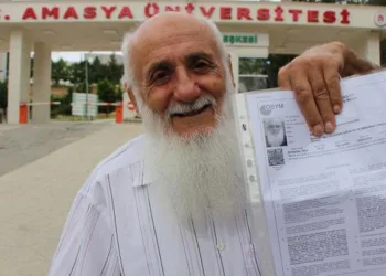 82 yaşında 4’üncü defa DGS’ye girdi