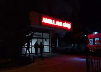 Kontrolden çıkan sepetli motosiklet devrildi