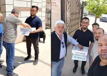 Sevdiği kızla evlenebilmek için lokum dağıttı