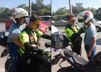 Motosikletli sınav timine büyük alkış
