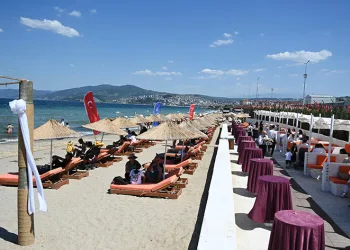 Mudanya Plajı, hizmete açıldı