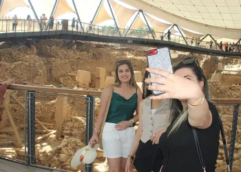 Bayram tatilinde Göbeklitepe’ye ziyaretçi akını