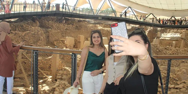 Bayram tatilinde Göbeklitepe’ye ziyaretçi akını