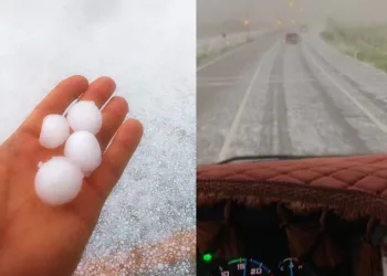 Yozgat’ta dolu etkili oldu