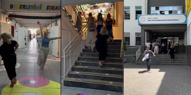 Öğretmenlerin karne sevinci gülümsetti