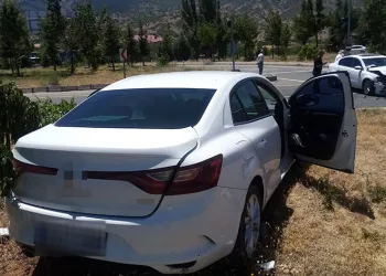 Elazığ’da trafik kazası