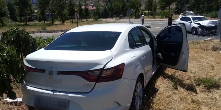 Elazığ’da trafik kazası