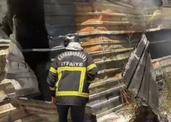 Kahramanmaraş’ta depo yangını