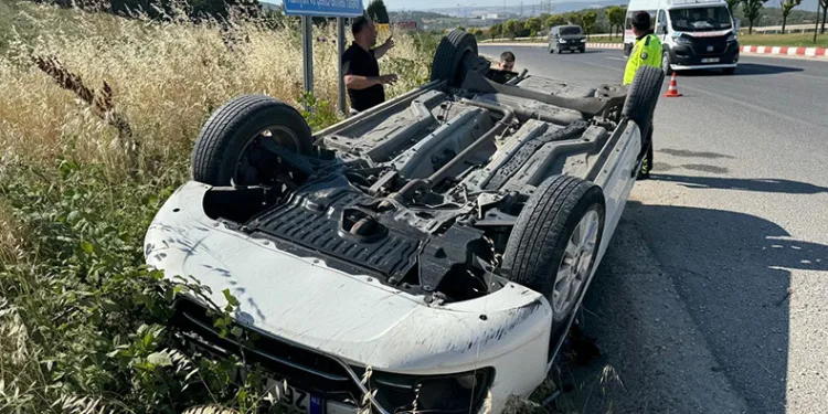 Bu araçtan burunları bile kanamadan çıktılar