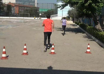Hayatlarının sınavına saniyeler ile yetiştiler