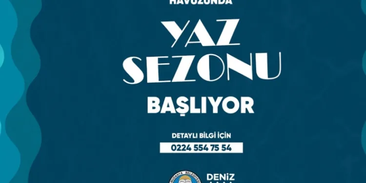 Havuzlarda yaz sezonu başlıyor