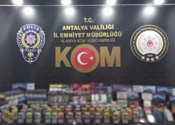 Antalya’da kaçakçılık operasyonu