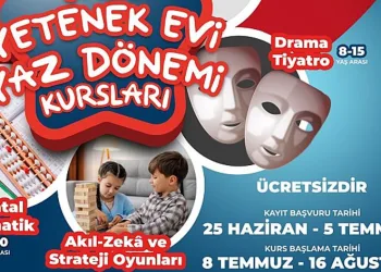 Emek Yetenek Evi’nde yaz dönemi kursları başlıyor