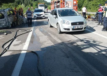 Sinop’ta feci kaza