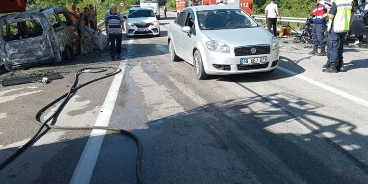 Sinop’ta feci kaza