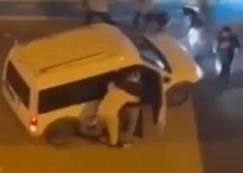 Bursa’da tekme ve yumruklar havada uçuştu