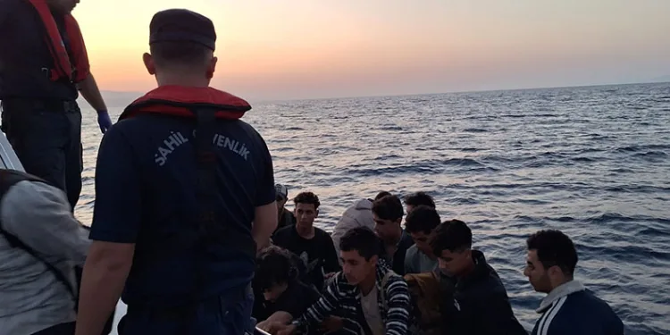 15’i çocuk 29 düzensiz göçmen yakalandı