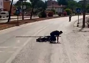 Bartın’da ilginç kaza