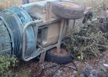 Bursa’da traktör şarampole yuvarlandı