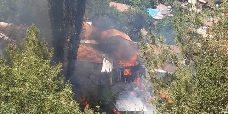 Aydın’da iki ayrı noktada yangın çıktı