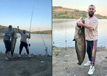 İki arkadaş balık tutmuşlardı, cezadan kaçamadılar