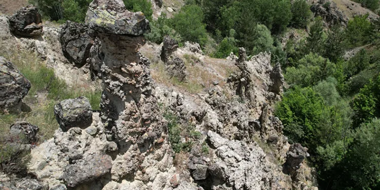 Ankara’da peribacası oluşumları keşfedildi