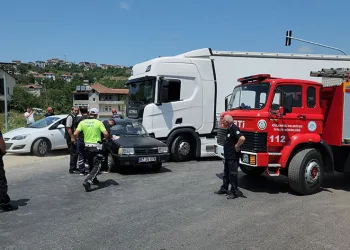Karadeniz Ereğli’de trafik kazası