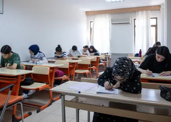 Öğrenciler YKS öncesi deneme sınavına girdi