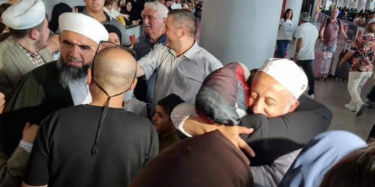 Hacılar kutsal topraklardan yurda dönüş yaptı