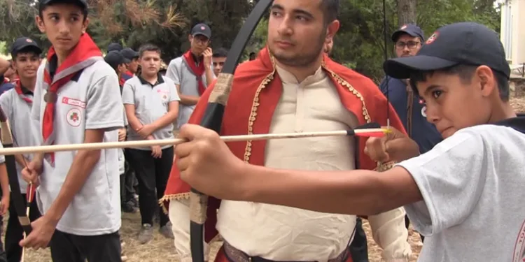 Şanlıurfalı çocuklar izci kampında buluştu