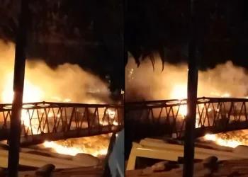 Bursa’da çocukların attıkları torpil yangın çıkardı