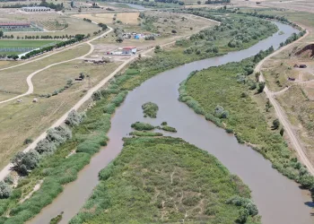 Kızılırmak adeta kurudu