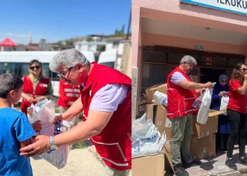 Depremzede çocukların yüzünü güldürdüler