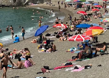 Sıcak havayı gören plaja koştu