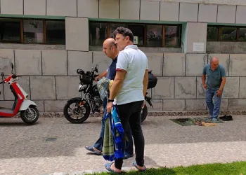 Cuma namazında cemaatin üzerine ağaç devrildi