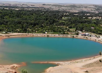 Kütahya Demirciören Göleti’nde su seviyesi yüzde 70