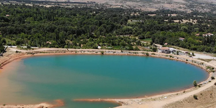 Kütahya Demirciören Göleti’nde su seviyesi yüzde 70