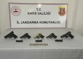 Kars’ta jandarmadan silah operasyonu