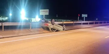 Sokak köpeği kazaya neden oldu, 3 yaralı