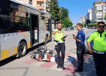 Karaman’da trafik kazası: 1 yaralı