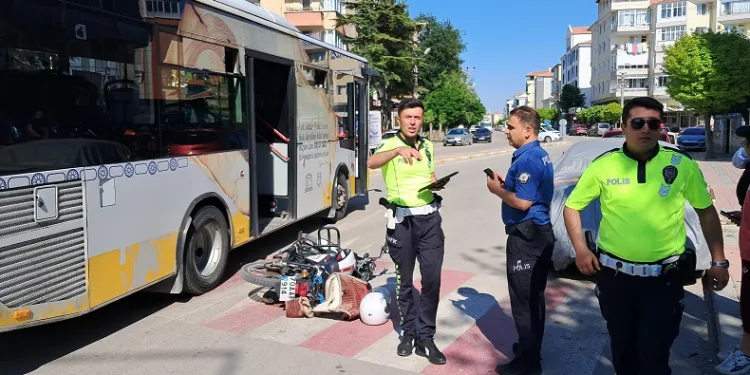 Karaman’da trafik kazası: 1 yaralı