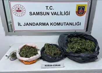 Çarşamba’da 2,8 kilo kubar esrar ele geçirildi: 1 gözaltı