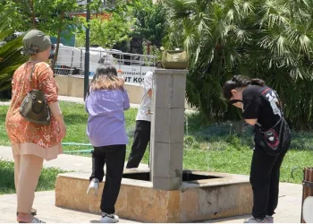 Manisa’da termometreler plakayı gördü