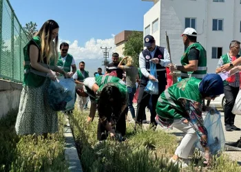 Iğdır’da 5 Haziran ‘Dünya Çevre Günü’ dolayısıyla çevre temizliği düzenlendi