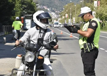 Ordu’da bir haftada yaklaşık 14 bin araç ve sürücüsü denetlendi