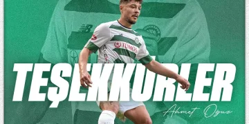 Konyaspor, Ahmet Oğuz’a veda etti