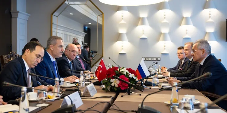 Bakan Fidan, Moskova’da Şoygu ile görüştü