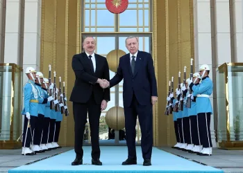 Cumhurbaşkanı Erdoğan, Azerbaycan Cumhurbaşkanı Aliyev ile görüştü